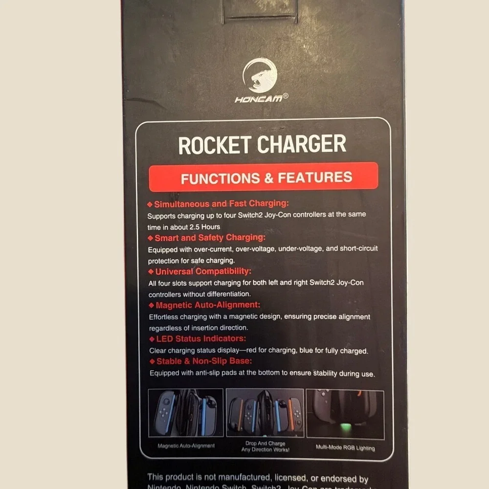 Honcam rocket charger